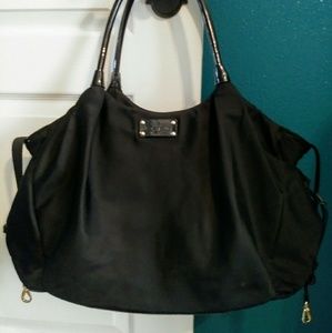 Kate Spade large Watson Stevie black diaper bag